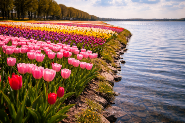 Zeewolde en het Tulpeiland: kleurrijk stukje Flevoland